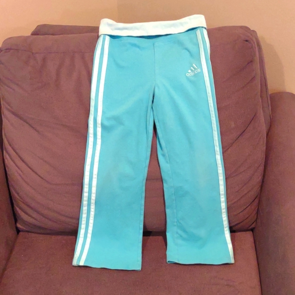 💗2/$7💗Adidas girls turquoise pants